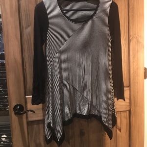 Black and White Tunic
